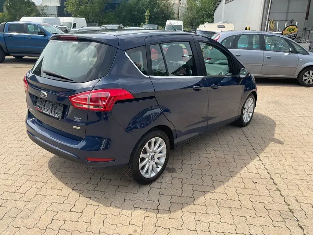 Gebraucht Ford B-MAX Titanium 125 PS (91 kW) 2014 Blau Van / Kleinbus