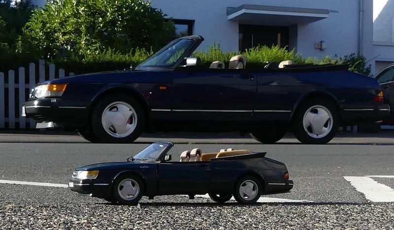 Blau Gebraucht 1992 Saab 900 Cabriolet Cabrio | 23.999 € - Bild 1/4