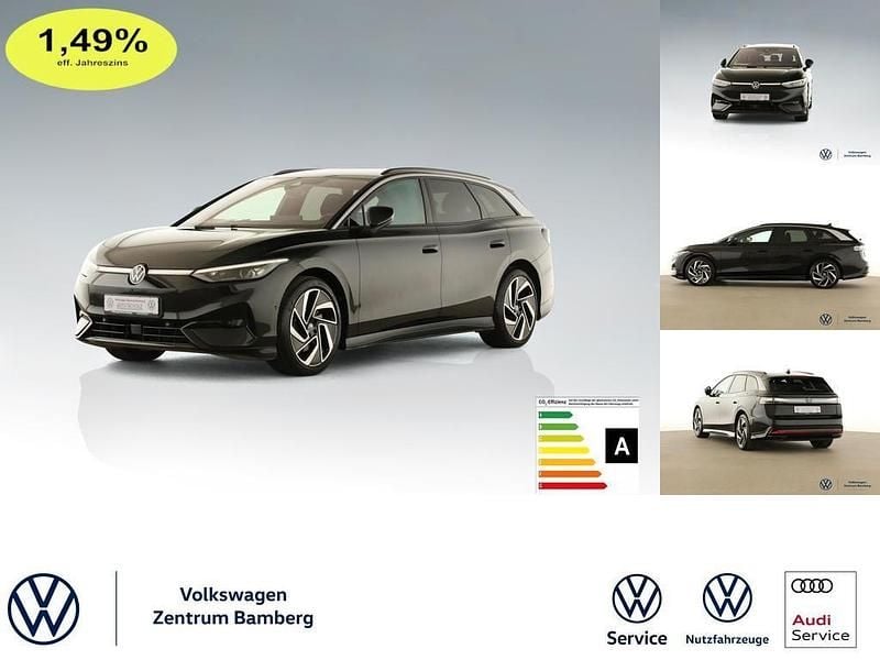 Schwarz Gebraucht 2024 VW ID.7 Pro Kombi | 48.380 € (Teuer) - Bild 1/4