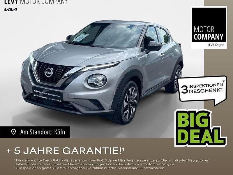 Silver (m) Gebraucht 2024 Nissan Juke Acenta SUV | 16.390 € (Superpreis) - Bild 1/4