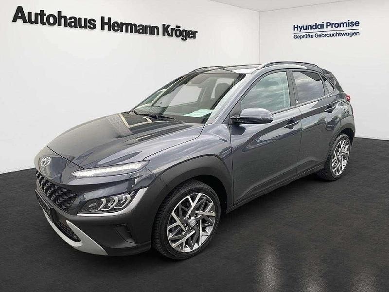 Grau (dark knight / mic) Gebraucht 2022 Hyundai Kona Edition 30+ SUV | 22.390 € (Fairer Preis) - Bild 1/4