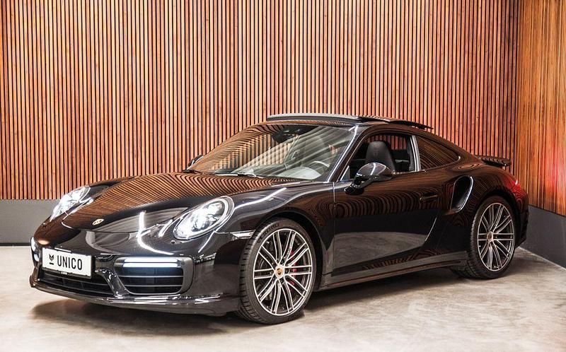 Schwarz Gebraucht 2018 Porsche 911 Turbo Cabriolet Cabrio | 141.120 € (Fairer Preis) - Bild 1/4