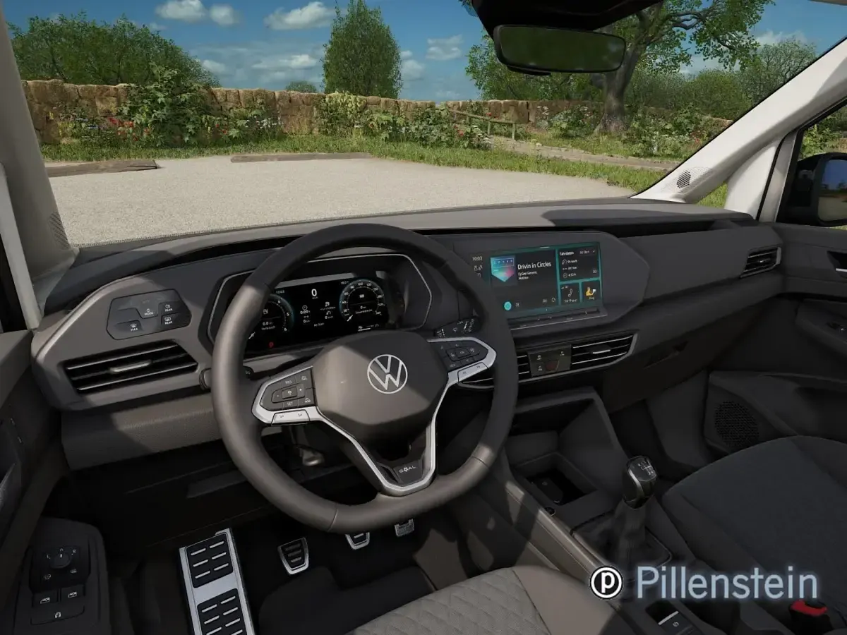Gebraucht VW Caddy Goal 102 PS (75 kW) 2025 Weiß Van / Kleinbus