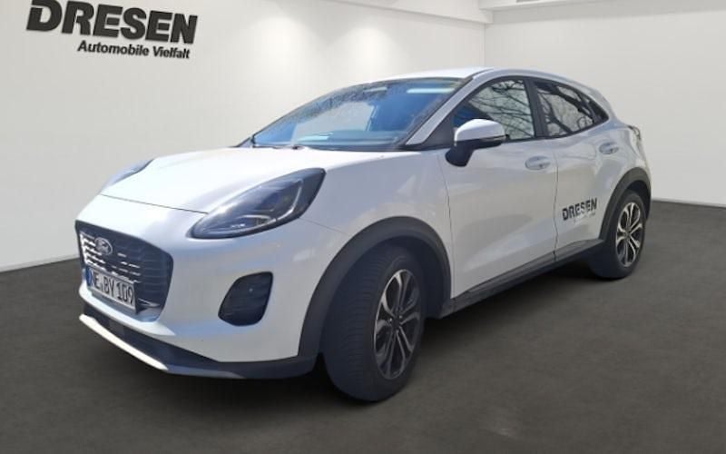 Weiß Gebraucht 2024 Ford Puma Titanium SUV | 20.950 € (Superpreis) - Bild 1/4