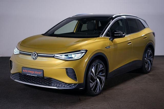 Yellow metallic Gebraucht 2021 VW ID.4 Pro SUV | 26.666 € (Fairer Preis) - Bild 1/4