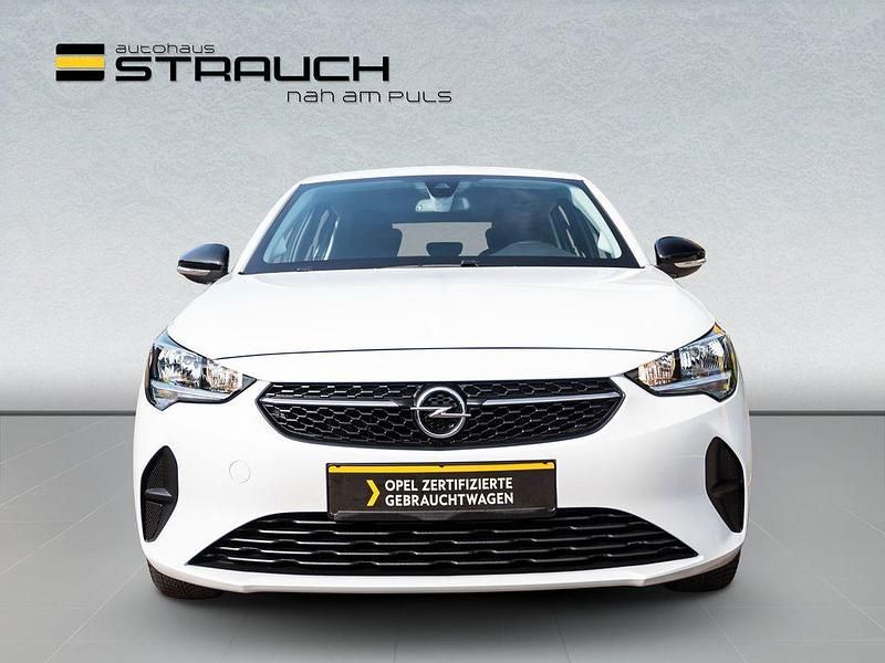 Gebraucht Opel Corsa-e Edition 100 kW (136 PS) 2021 Jade weiss/arktis weiss Kleinwagen