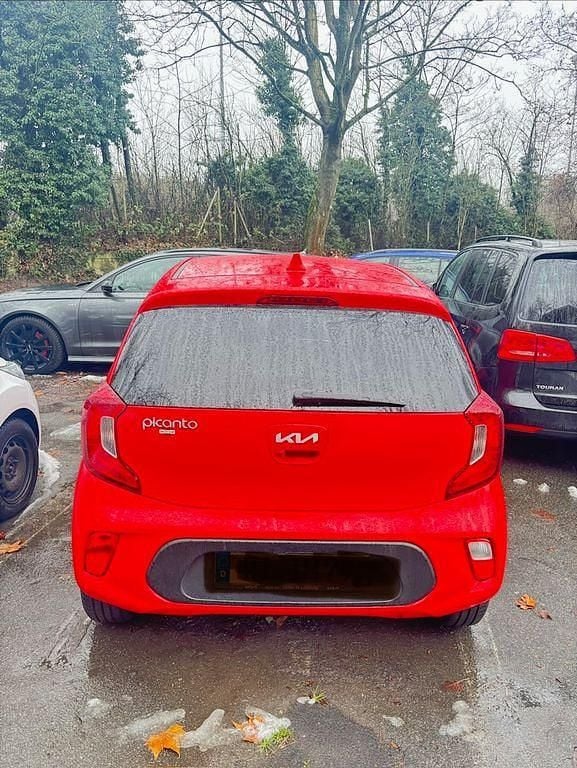 Rot Gebraucht 2022 Kia Picanto DREAM-TEAM Edition Kleinwagen | 13.500 € (Guter Preis) - Bild 1/4