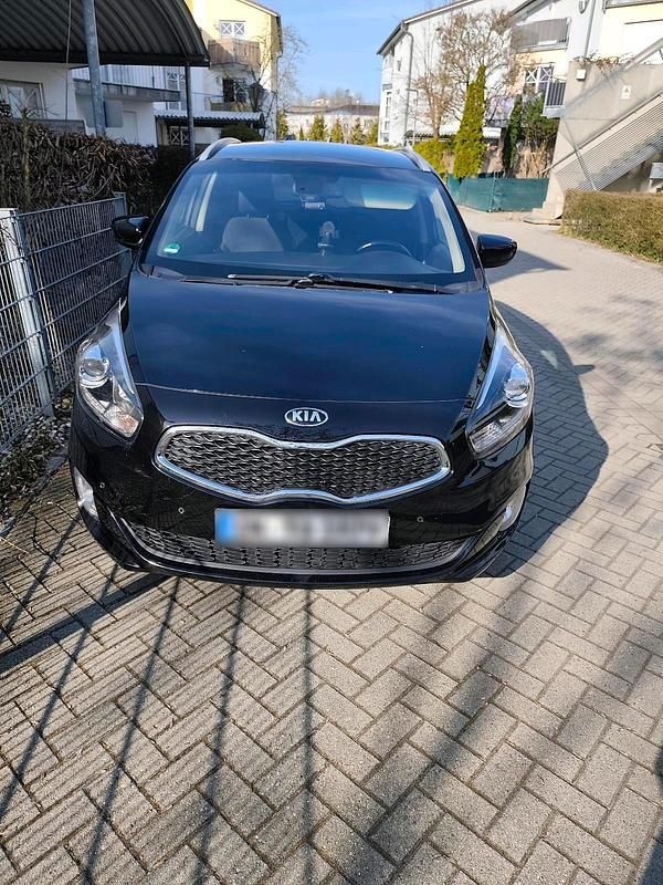 Gebraucht Kia Carens Edition 7 136 PS (100 kW) 2016 Schwarz Van / Kleinbus