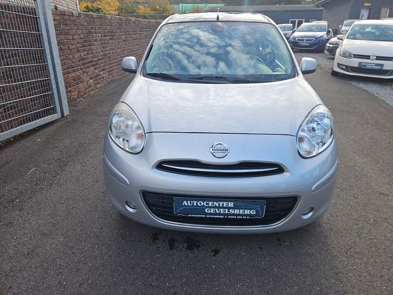 Gebraucht Nissan Micra Tekna 98 PS (72 kW) 2012 Silber Kleinwagen