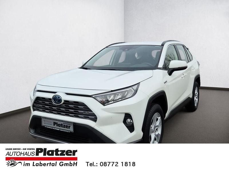 Gebraucht Toyota RAV4 Hybrid Comfort 218 PS (160 kW) 2021 Weiss SUV