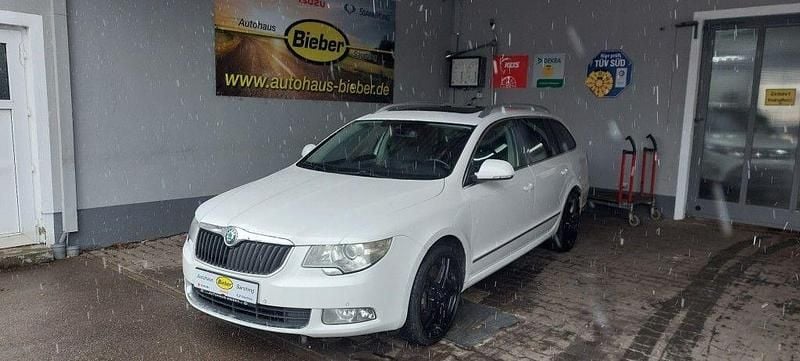 Gebraucht Skoda Superb Elegance 260 PS (191 kW) 2010 Weiß Kombi