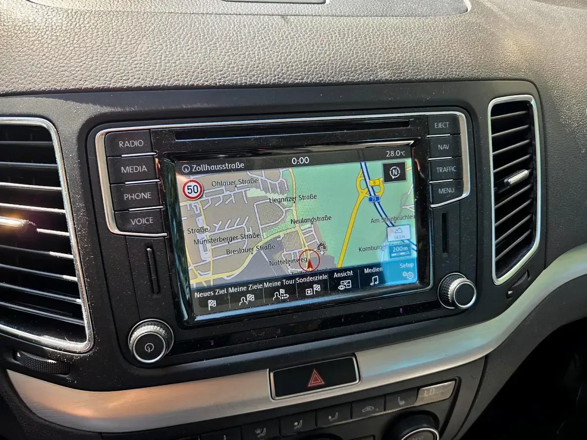 Gebraucht VW Sharan 184 PS (135 kW) 2015 Schwarz Van / Kleinbus