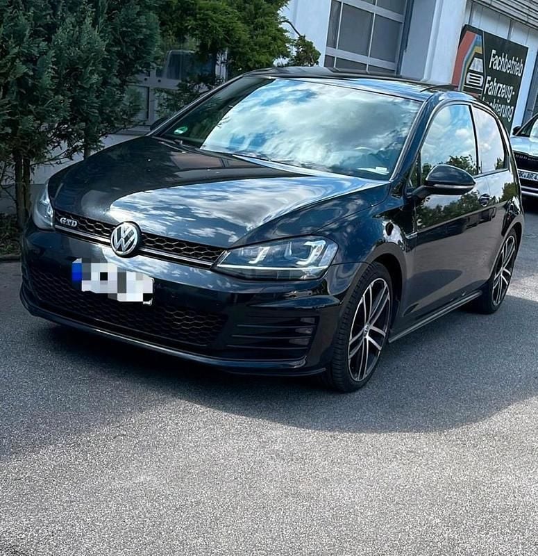Gebraucht VW Golf GTD 184 PS (135 kW) 2016 Schwarz Coupé