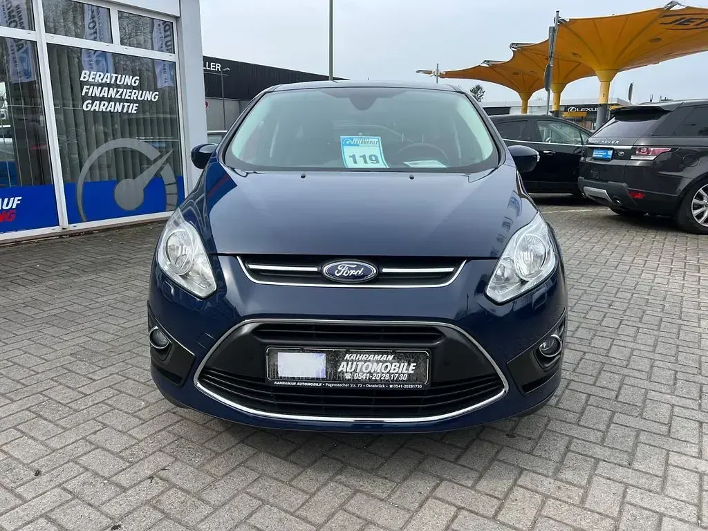 Gebraucht Ford C-MAX Trend 101 PS (74 kW) 2013 Blau Van / Kleinbus