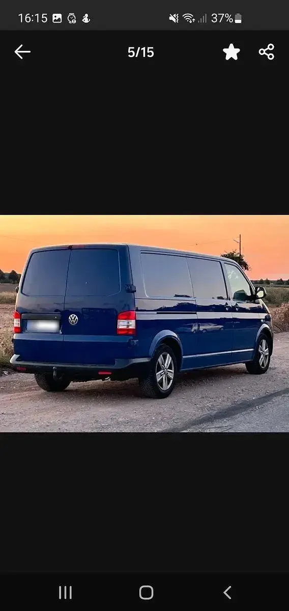 Gebraucht VW T5 179 PS (131 kW) 2011 Blau Van