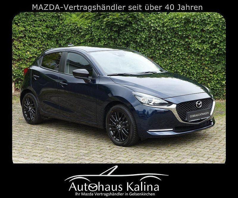 Deep crystal blue Gebraucht 2023 Mazda 2 Homura-Line Kleinwagen | 18.990 € (Guter Preis) - Bild 1/4