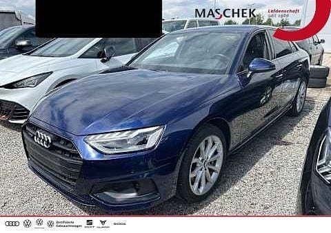 Navarrablau metallic Gebraucht 2020 Audi A4 Advanced Plus Limousine | 26.840 € (Superpreis) - Bild 1/4