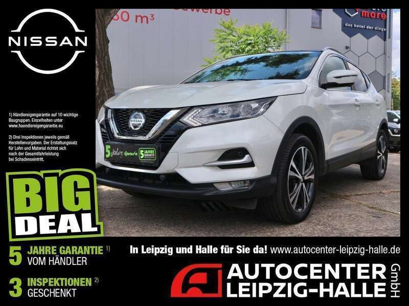 Brilliant white (m) Gebraucht 2020 Nissan Qashqai 360º SUV | 18.890 € (Fairer Preis) - Bild 1/4