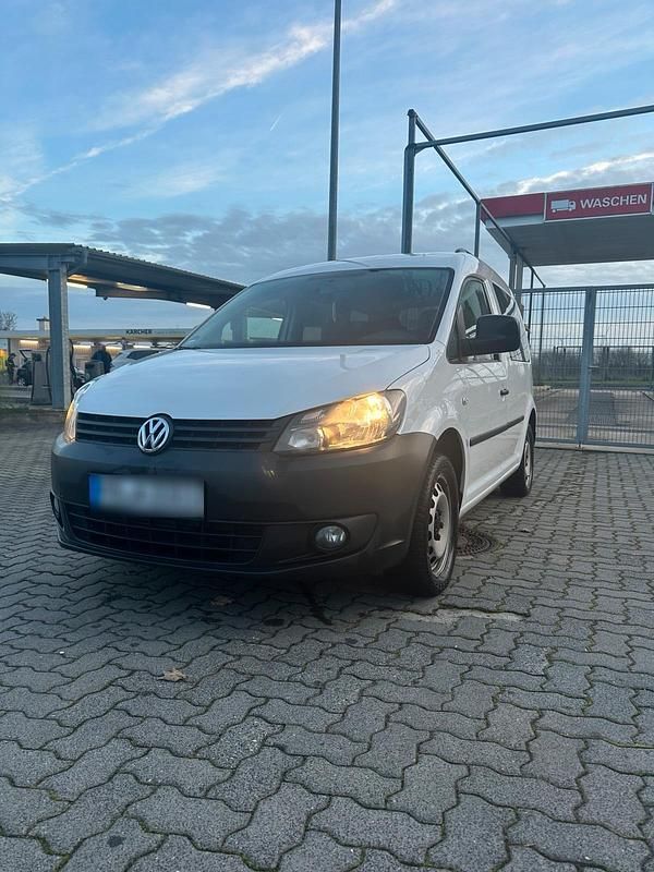 Gebraucht VW Caddy 75 PS (55 kW) 2015 Weiß Van / Kleinbus