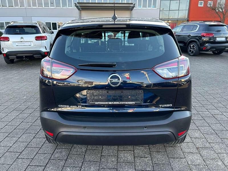 Gebraucht Opel Crossland X Edition 110 PS (80 kW) 2018 Tiefsee blau SUV