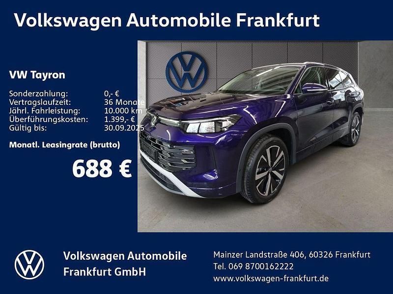 Violett Neu 2025 VW Tayron Elegance SUV | 51.490 € (Teuer) - Bild 1/4