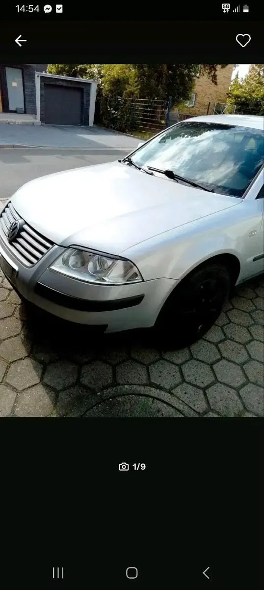 Gebraucht VW Passat 101 PS (74 kW) 2001 Silber Limousine