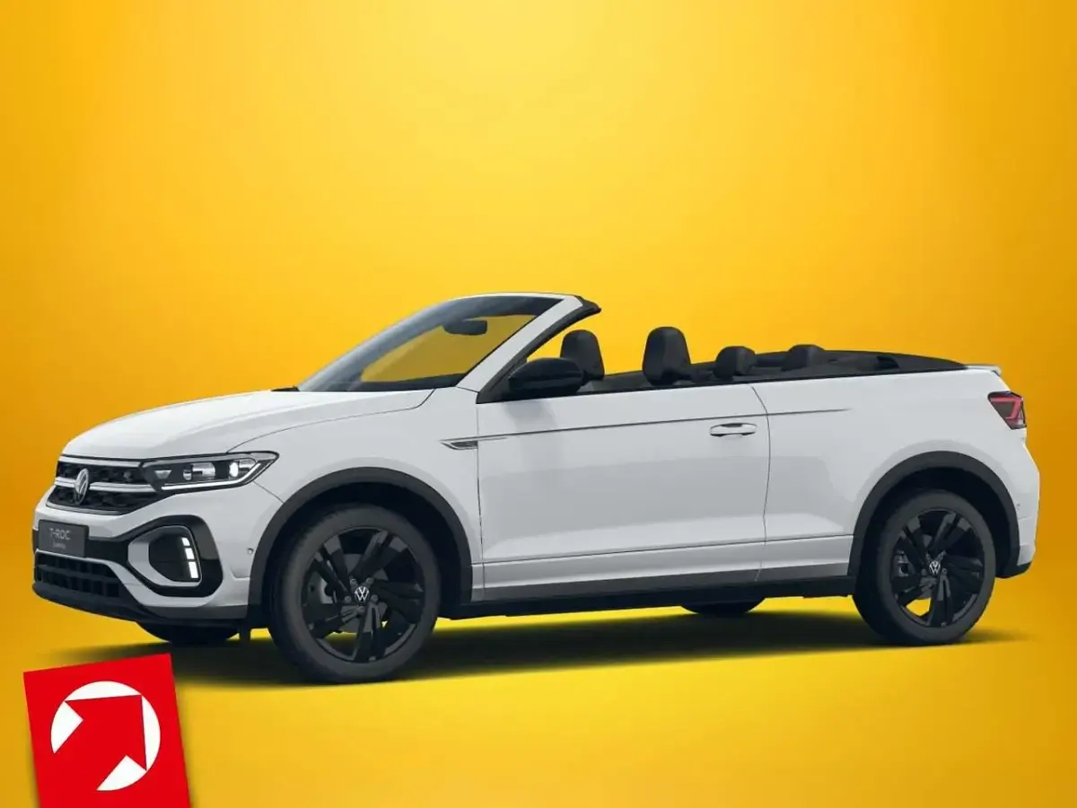 Neu VW T-Roc R-line 150 PS (110 kW) 2026 Pure white uni / schwarz SUV