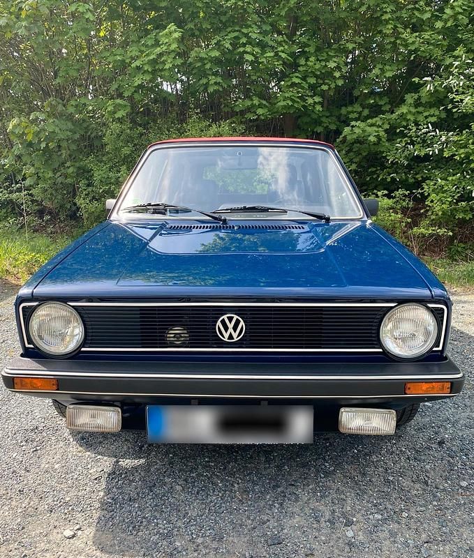 Gebraucht VW Golf Cabriolet 75 PS (55 kW) 1981 Blau Cabrio