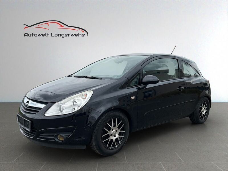 Schwarz Gebraucht 2007 Opel Corsa Edition Kleinwagen | 2.999 € (Etwas zu teuer) - Bild 1/4