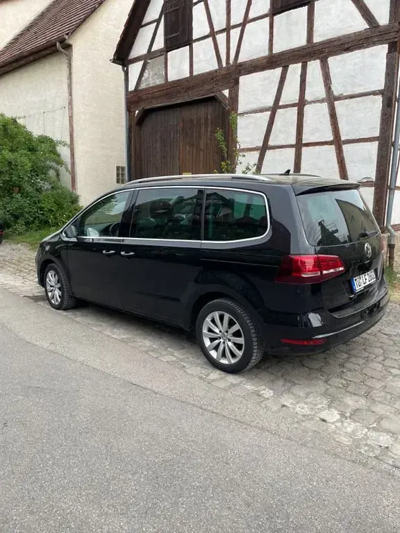 Gebraucht VW Sharan Join 150 PS (110 kW) 2019 Schwarz Van / Kleinbus