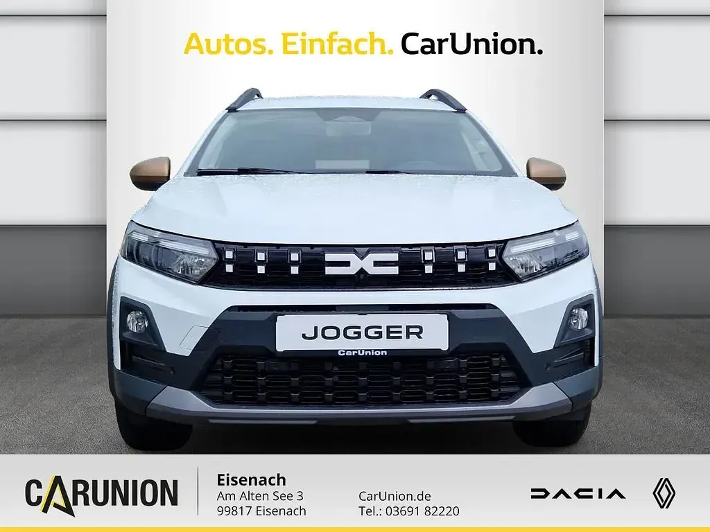 Neu Dacia Jogger Extreme 122 PS (89 kW) 2026 Arktisweiß Van / Kleinbus