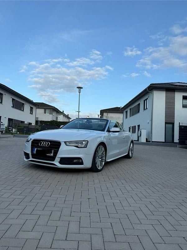 Gebraucht Audi A5 Cabriolet S-Line 245 PS (180 kW) 2012 Weiß Cabrio