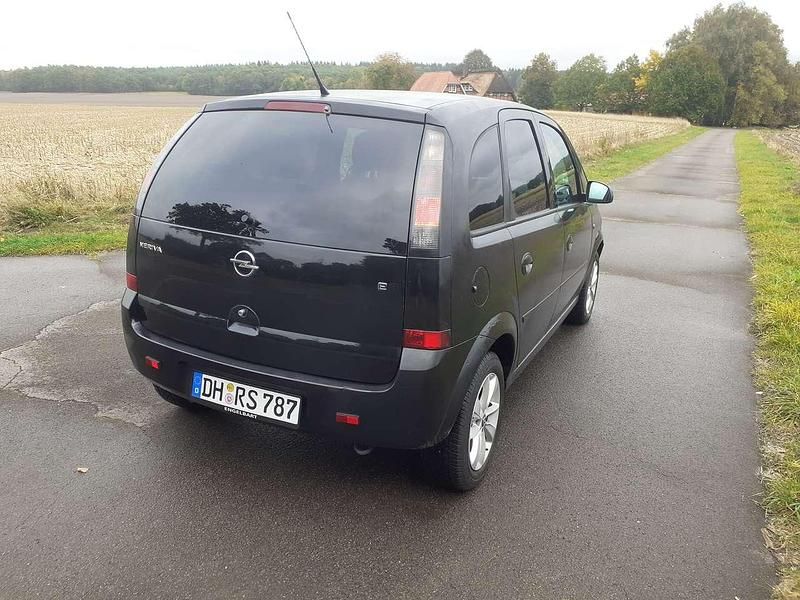 Gebraucht Opel Meriva Edition 101 PS (74 kW) 2005 Schwarz Van / Kleinbus