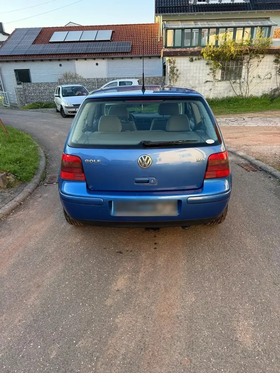 Gebraucht VW Golf IV 115 PS (84 kW) 1999 Blau Kleinwagen