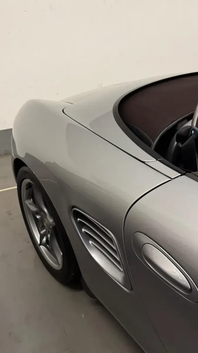 Begagnad Porsche Boxster 266 HK (195 kW) 2004 Silver Cab