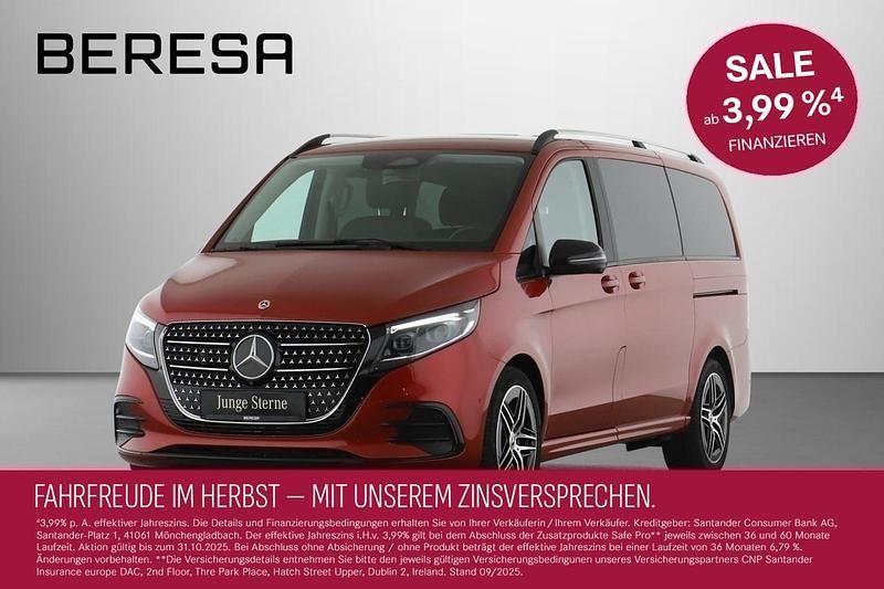 Rot Gebraucht 2024 Mercedes V300 Avantgarde Van / Kleinbus | 83.480 € - Bild 1/4