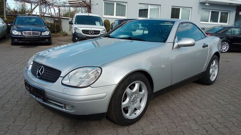 Gebraucht Mercedes SLK200 136 PS (100 kW) 1998 Silber Cabrio