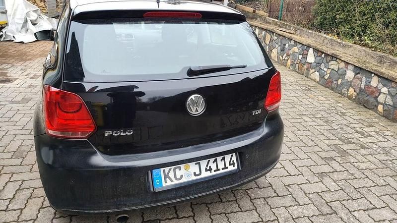 Gebraucht VW Polo Comfortline 90 PS (66 kW) 2011 Schwarz Kleinwagen