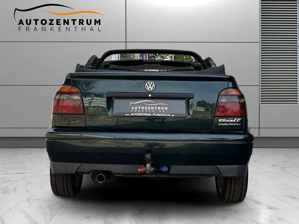 Gebraucht VW Golf Cabriolet 101 PS (74 kW) 1997 Grün Cabrio