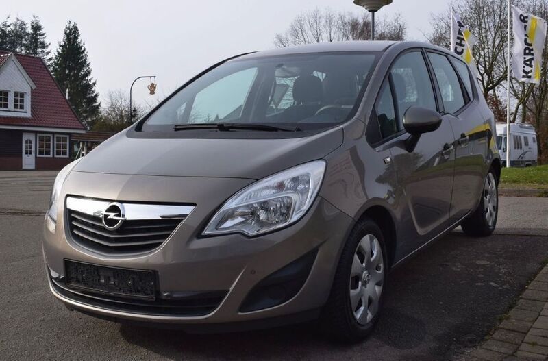 Grau Gebraucht 2010 Opel Meriva Edition Van / Kleinbus | 5.150 € (Fairer Preis) - Bild 1/4