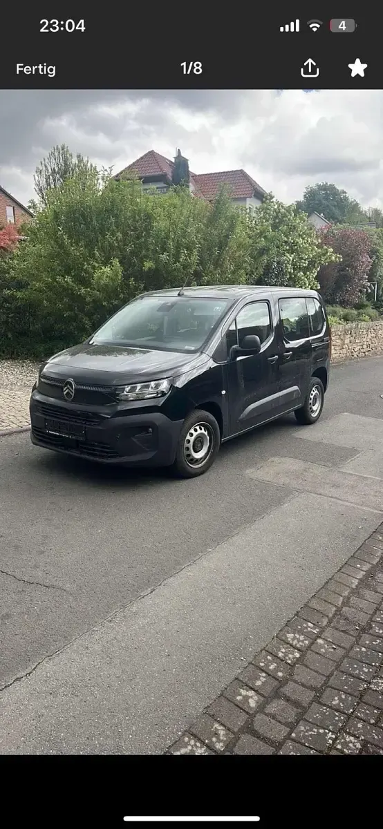 Gebraucht Citroën Berlingo 110 PS (80 kW) 2025 Schwarz Van / Kleinbus