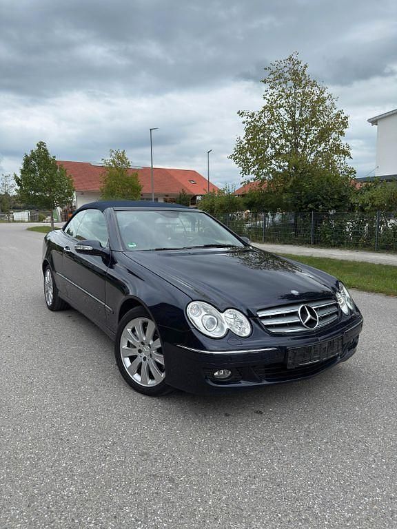 Blau Gebraucht 2007 Mercedes CLK320 Cabrio | 5.250 € (Superpreis) - Bild 1/4