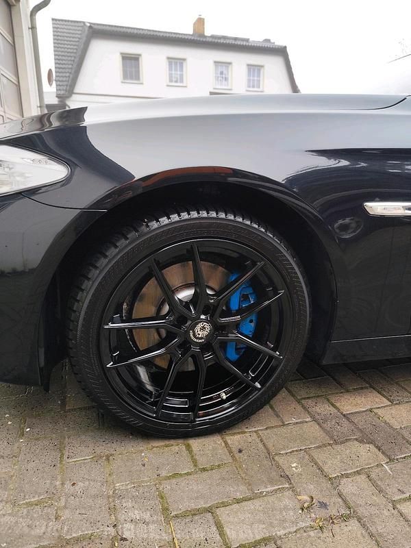 Gebraucht BMW 525 204 PS (150 kW) 2010 Schwarz Kombi