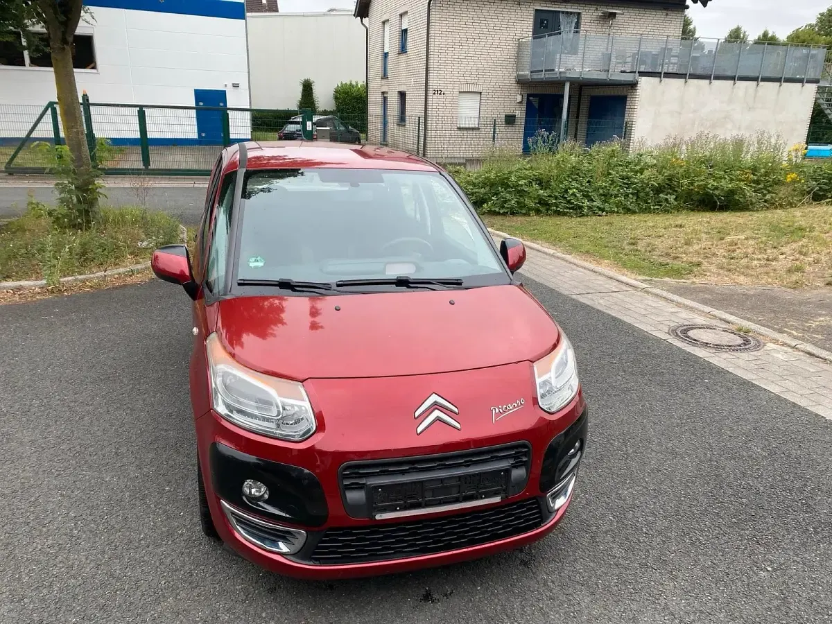 Gebraucht Citroën C3 Picasso Exclusive 95 PS (69 kW) 2009 Rot Van / Kleinbus