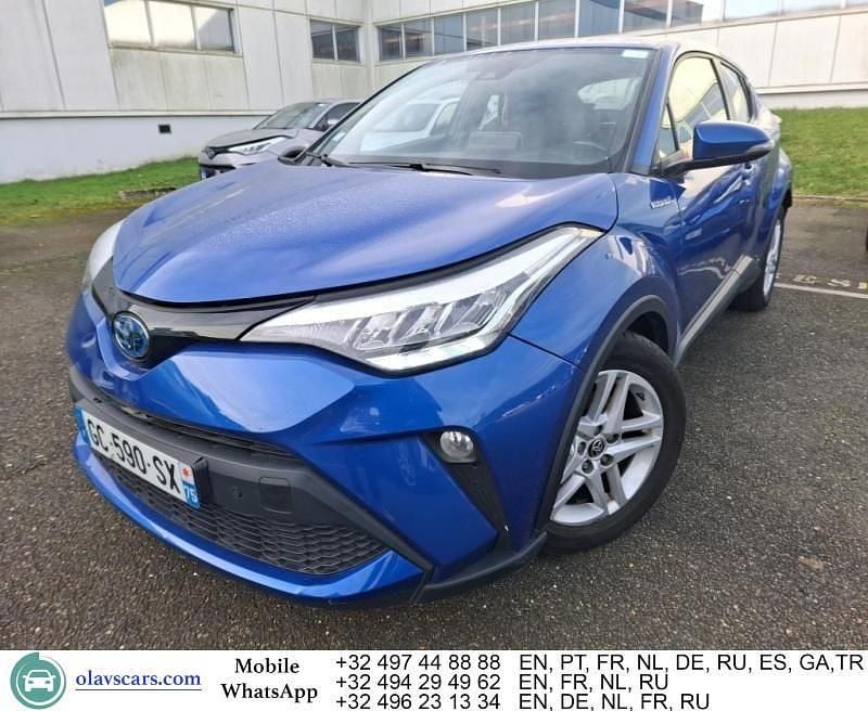 Blau Gebraucht 2021 Toyota C-HR SUV | 18.634 € (Guter Preis) - Bild 1/4