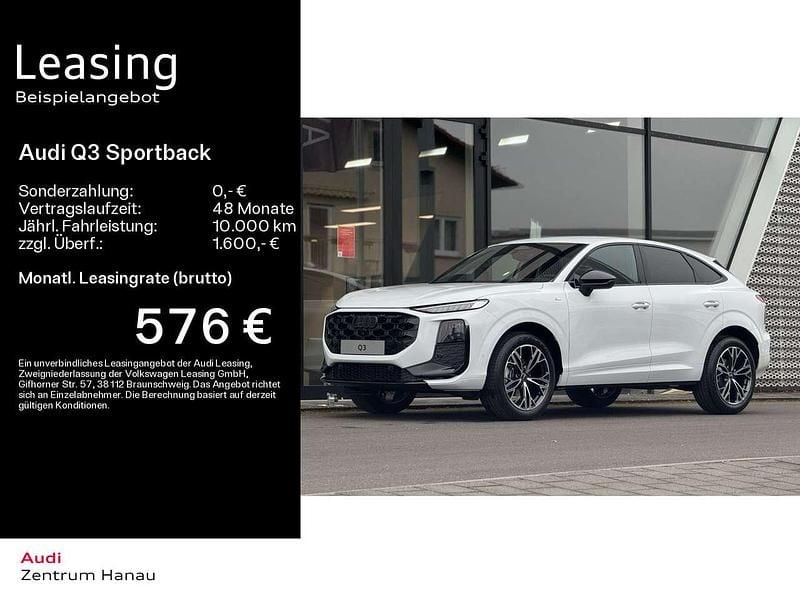 Neu Audi Q3 S-Line 150 PS (110 kW) 2026 Gletscherweiß metallic SUV
