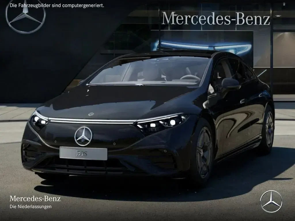 Gebraucht Mercedes EQS450+ AMG 244 kW (333 PS) 2022 Schwarz Limousine