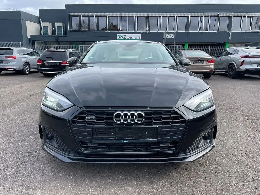 Second-hand Audi A5 Advanced 204 CP (150 kW) 2021 Negru Coupe