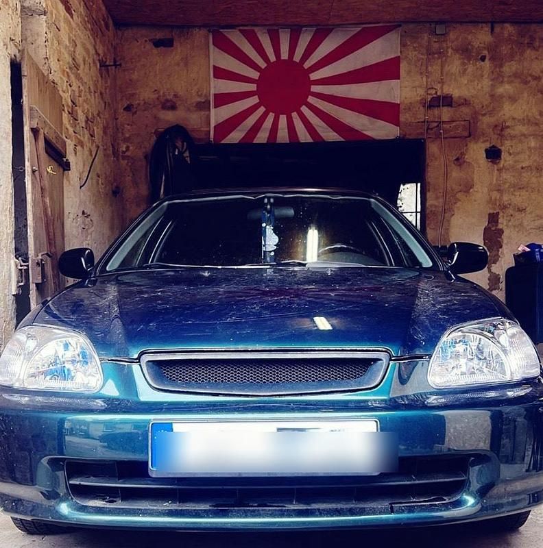 Gebraucht Honda Civic 105 PS (77 kW) 1998 Grün Coupé