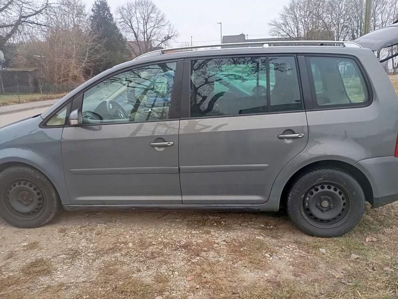 Gebraucht VW Touran Conceptline 105 PS (77 kW) 2005 Grau Van / Kleinbus